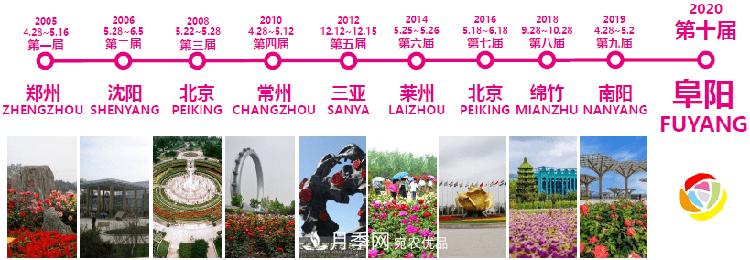 第十屆中國(guó)月季展覽會(huì)，55萬余株月季在安徽阜陽(yáng)待游客觀賞(圖1)