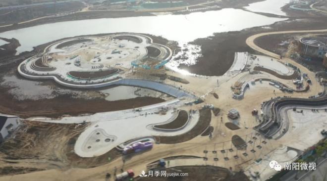 南陽(yáng)世界月季大觀園西園芳容初現(xiàn)！(圖2)