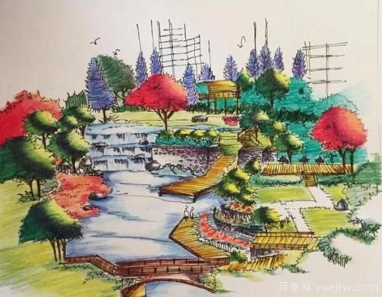 園林綠化工程中園路如何設(shè)計為好？(圖1)